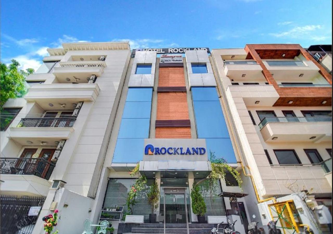 Hotel Rockland Panchsheel Enclave Nuova Delhi Esterno foto